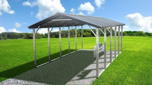 Residential solar carport
