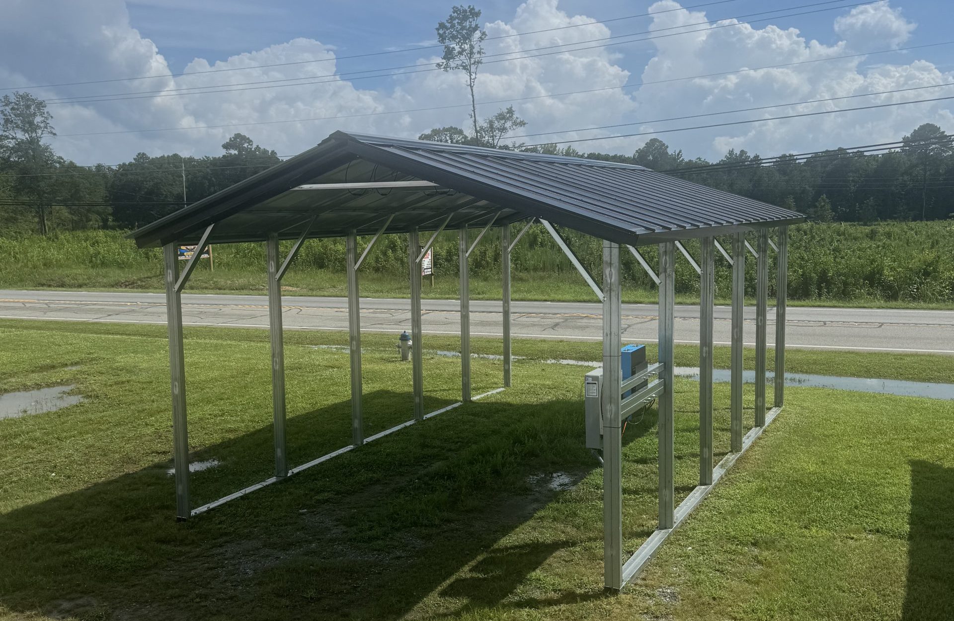 Solar Steel Carport